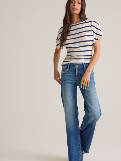 Emersyn Striped Fitted Top - AS Kids
