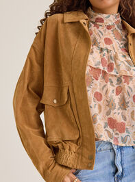 Ari Geniune Suede Jacket Detail 2 - AS Kids