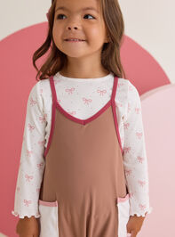Bailey Bow Long Sleeve Top Detail 2 - AS Kids