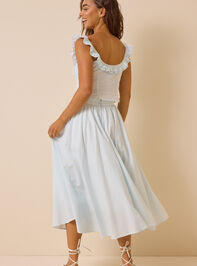 Matilda Stripe Button Front Tank Detail 4 - AS Kids