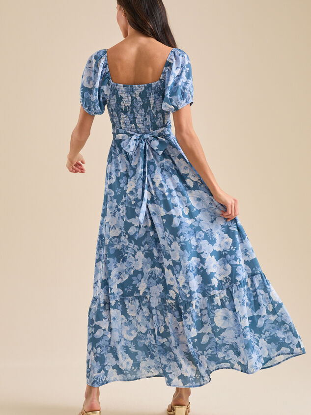 Clarey Floral Maxi Dress Detail 4 - ALTAR'D STATE KIDS
