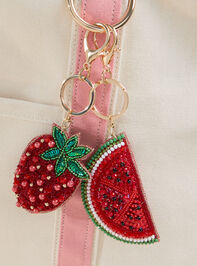 Beaded Watermelon Bag Charm Detail 4 - ALTAR'D STATE KIDS