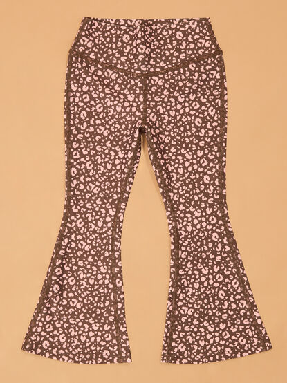 Gigi Leopard Flare Legging - AS Kids