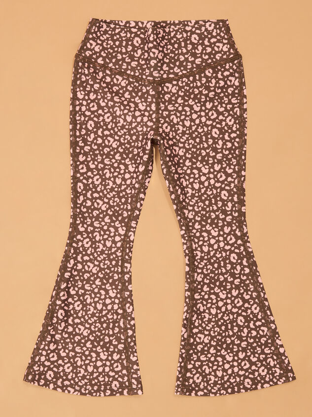 Gigi Leopard Flare Legging Detail 2 - AS Kids