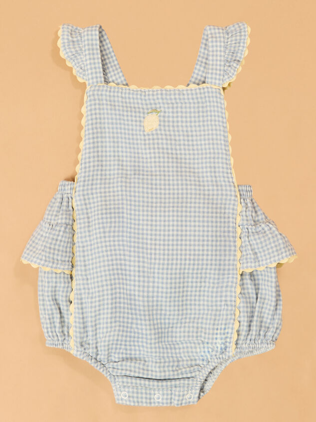 Luciana Lemon Ricrac Sunsuit - ALTAR'D STATE KIDS