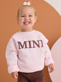 Penelope Polka Dot Mini Sweatshirt - AS Kids