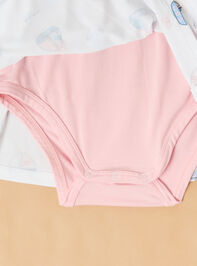 Bubble Sailboat Ruffle Bodysuit Dress Detail 2 - ALTAR'D STATE KIDS