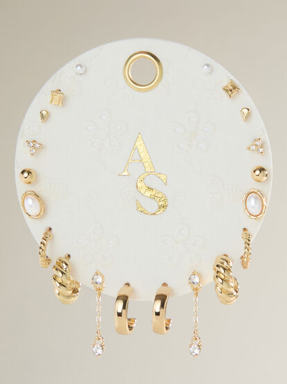 18K Gold Eyelet Earring Set - ALTAR'D STATE KIDS