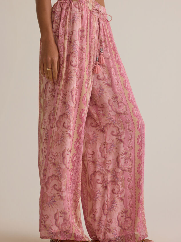 Paisley Flowy Pants Detail 4 - ALTAR'D STATE KIDS