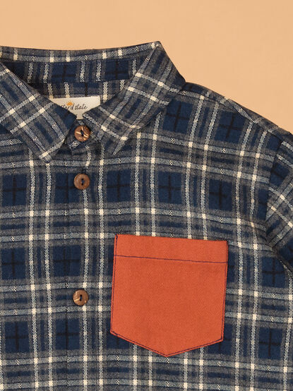 Jacob Plaid Toddler Flannel - AS Kids