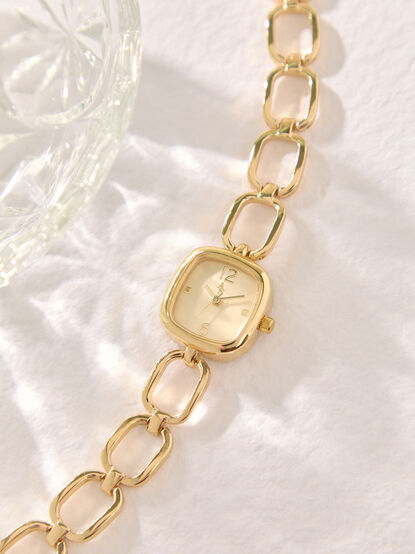 Open Link Square Face Watch - AS Kids