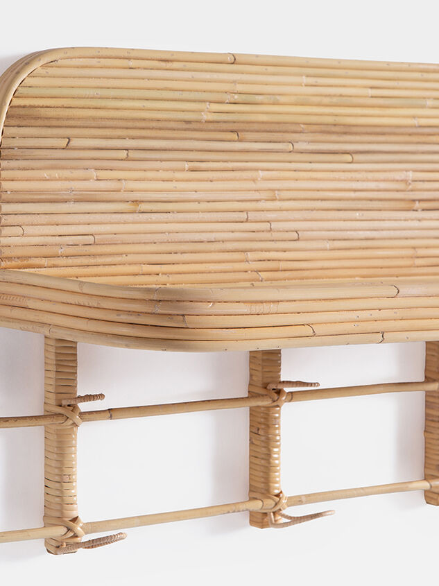Brennan Rattan Wall Shelf Detail 5 - ALTAR'D STATE KIDS