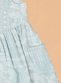 Emery Patchwork Dress Detail 3 - ALTAR'D STATE KIDS