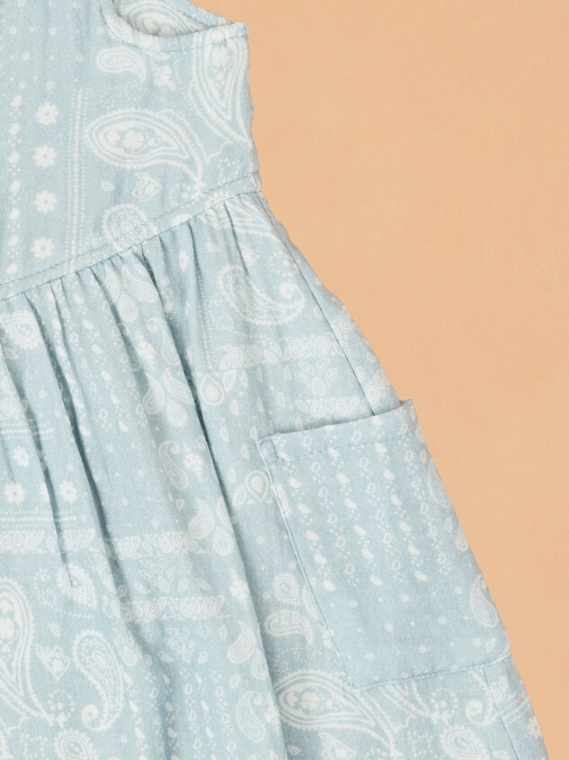 Emery Patchwork Dress Detail 3 - ALTAR'D STATE KIDS