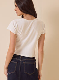 Teagan New York Baby Tee Detail 4 - ALTAR'D STATE KIDS