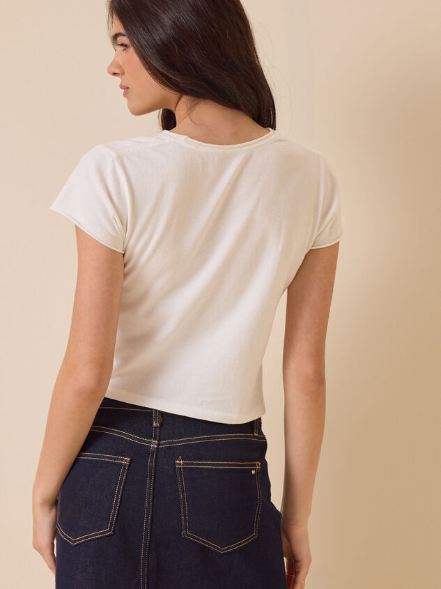 Teagan New York Baby Tee Detail 4 - ALTAR'D STATE KIDS