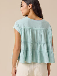 Mara Tiered Babydoll Top Detail 5 - ALTAR'D STATE KIDS