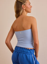 Courtside Crush Stripe Tube Top Detail 4 - ALTAR'D STATE KIDS