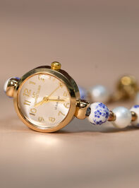 Painted Bead Pull Tie Watch Detail 2 - ALTAR'D STATE KIDS