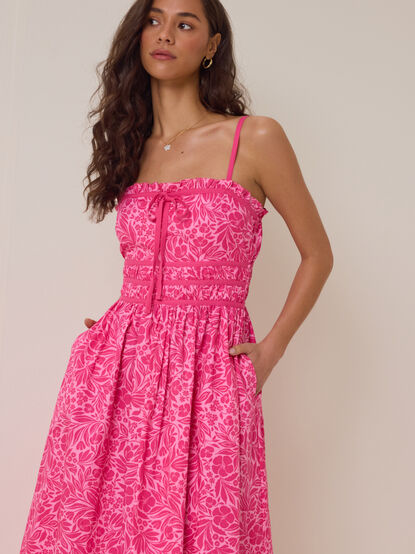 Calysta Floral Midi Dress - ALTAR'D STATE KIDS