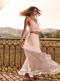 Mae Tiered Maxi Skirt Detail 3 - ALTAR'D STATE KIDS