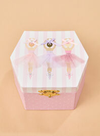 Ballerina Music Jewelry Box by Mud Pie Detail 2 - ALTAR'D STATE KIDS