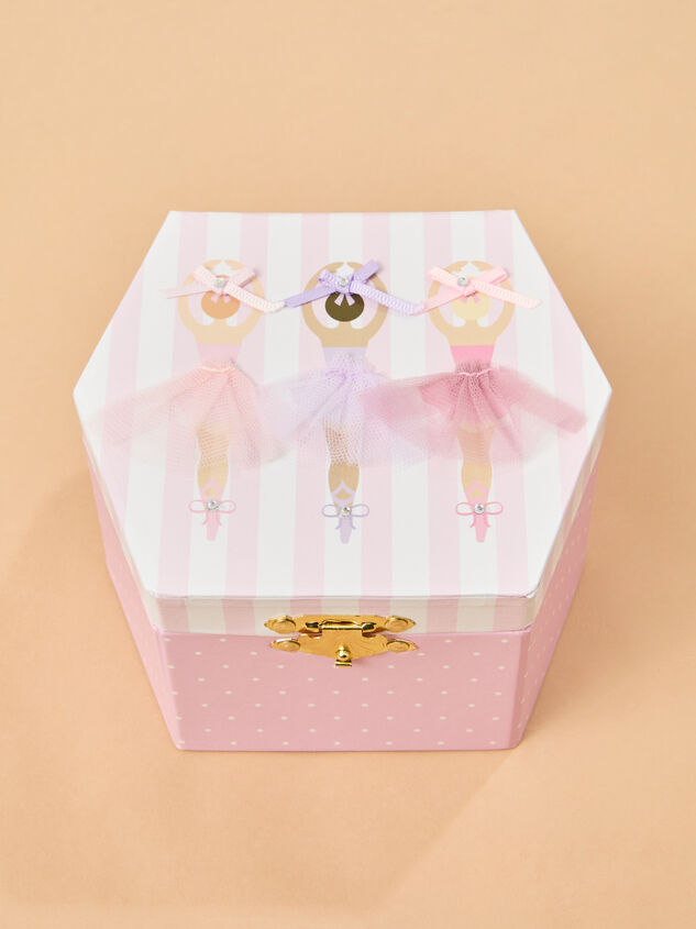 Ballerina Music Jewelry Box by Mud Pie Detail 2 - ALTAR'D STATE KIDS
