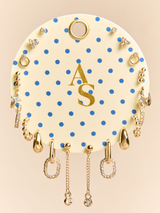 Polka Dot Chain Hoop Set - AS Kids