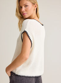 Kayte Sleeveless Sweater Detail 5 - AS Kids