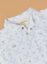 Ellis Golf Top and Shorts Baby Set Detail 2 - ALTAR'D STATE KIDS