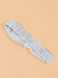 Genevieve Gingham Bow Detail 2 - ALTAR'D STATE KIDS