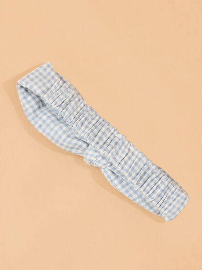 Genevieve Gingham Bow - ALTAR'D STATE KIDS