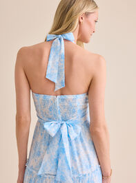 Ketra Floral Maxi Dress Detail 6 - ALTAR'D STATE KIDS