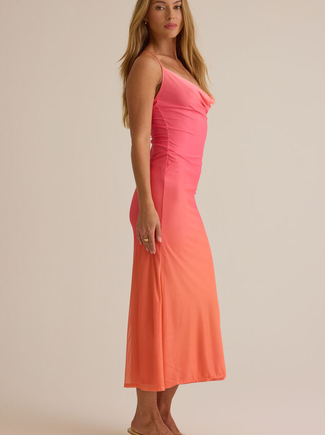 Anita Ombre Maxi Dress Detail 5 - AS Kids