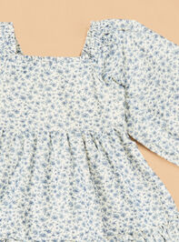 Nora Floral Toddler Dress Detail 3 - ALTAR'D STATE KIDS