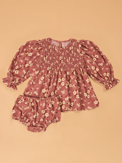 Beth Floral Baby Dress - AS Kids