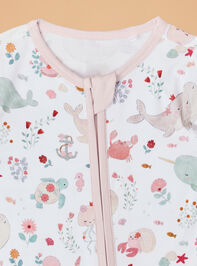 Garden Sea Creature Romper Detail 3 - ALTAR'D STATE KIDS