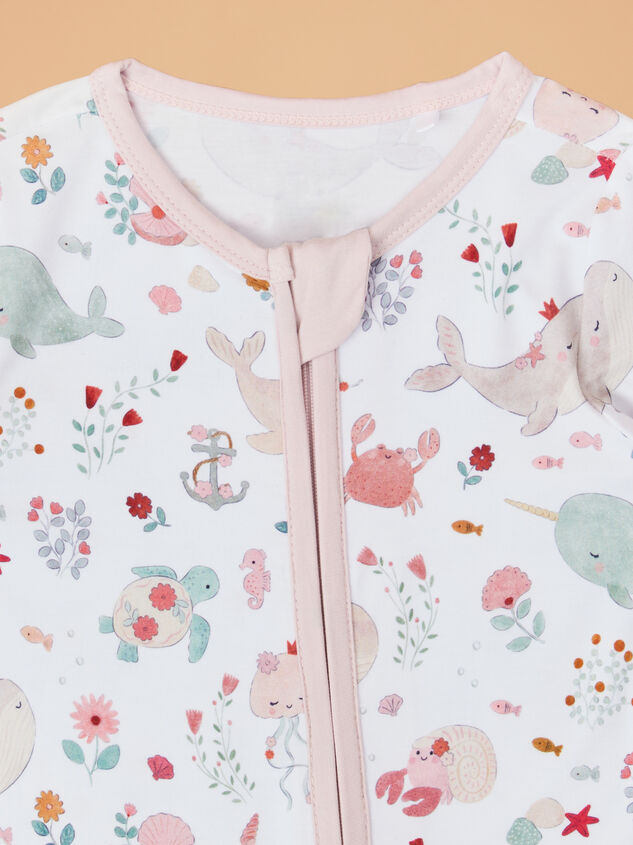 Garden Sea Creature Romper Detail 3 - ALTAR'D STATE KIDS
