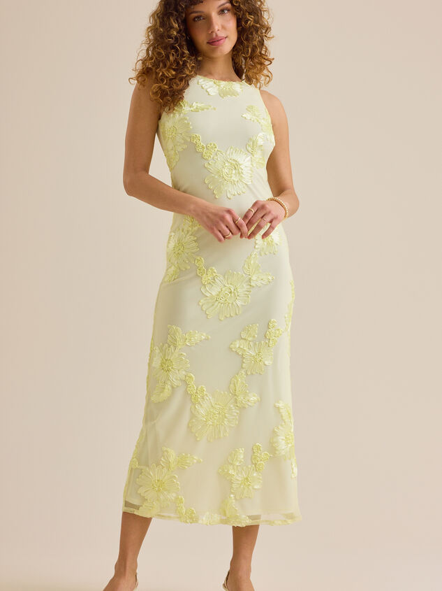 Aymie Floral Maxi Dress Detail 2 - ALTAR'D STATE KIDS