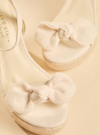 Cassie Bow Wedges Detail 2 - ALTAR'D STATE KIDS