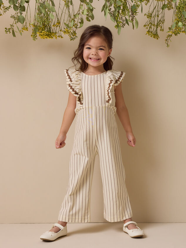 Sienna Rick Rack Striped Jumpsuit - ALTAR'D STATE KIDS