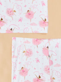 Ribbon Ballerina Lounge Set Detail 2 - AS Kids