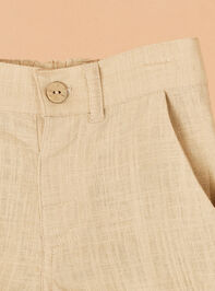 Rowan Linen Shorts Detail 2 - ALTAR'D STATE KIDS