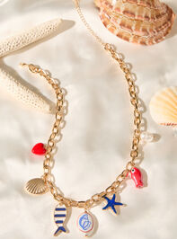 Costal Charm Dangle Necklace - ALTAR'D STATE KIDS