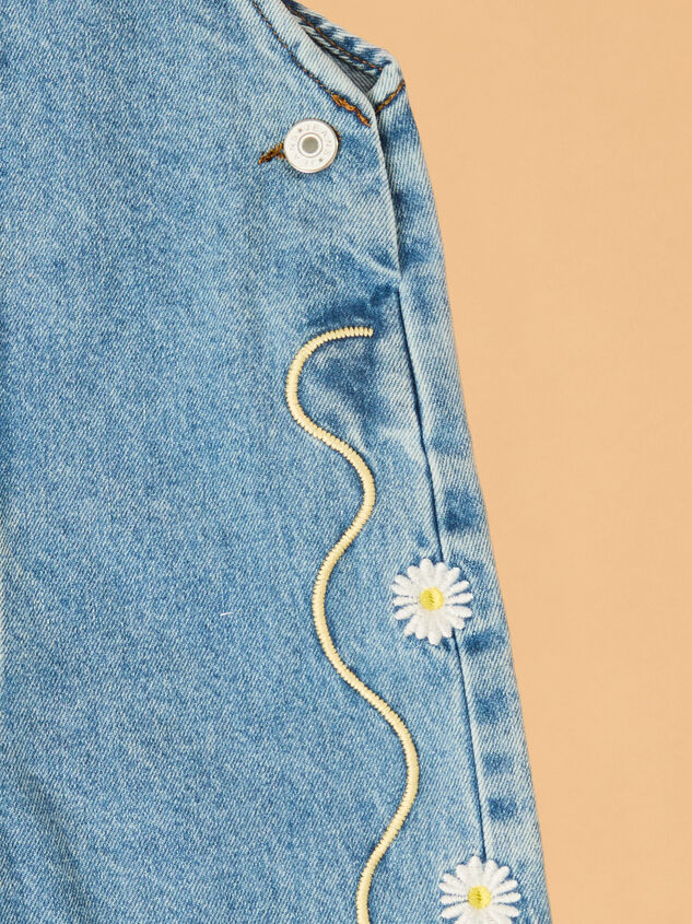 Daisy Dash Toddler Overalls Detail 2 - ALTAR'D STATE KIDS