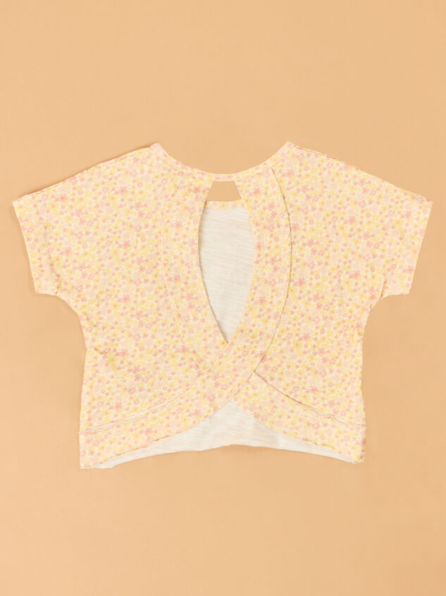 Happy Days Floral Top Detail 3 - ALTAR'D STATE KIDS