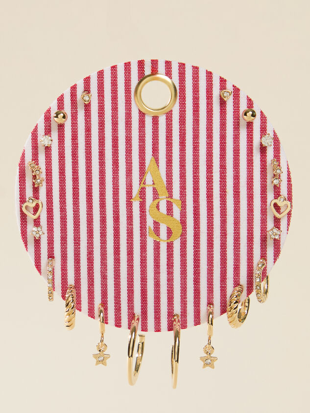 Red & White Striped Earring Pack - ALTAR'D STATE KIDS