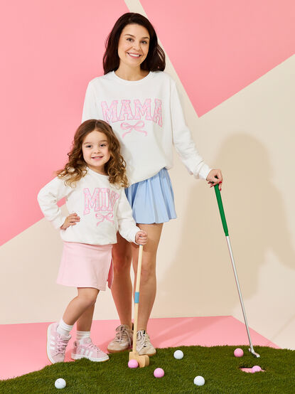 Lilly Bow Mama Sweatshirt - ALTAR'D STATE KIDS