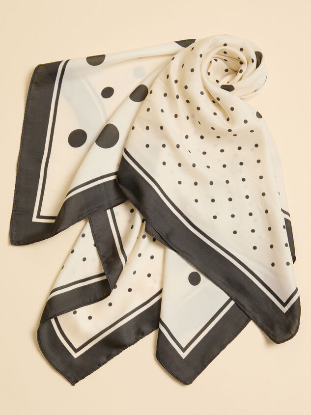 Polka Dot Silk Scarf Detail 2 - ALTAR'D STATE KIDS
