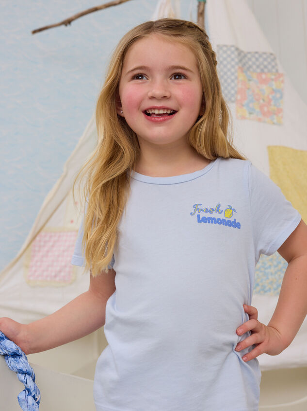 Fresh Lemonade Short Sleeve Tee Detail 3 - ALTAR'D STATE KIDS